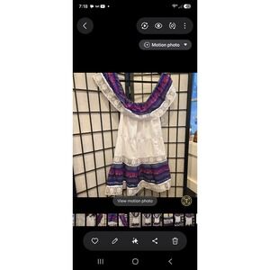 Mexican dress girls size 6-Cinco de Mayo Dress-Fiesta-vintage
